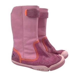 Plae Waterproof Shimmer Pink Boots